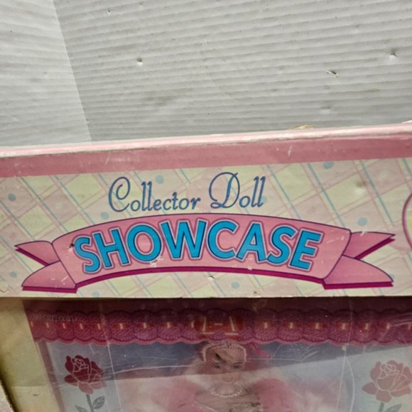New Vintage 1997 90's Barbie Collector Edition Doll Showcase 15 X 4 X 11.5" - Picture 5 of 12